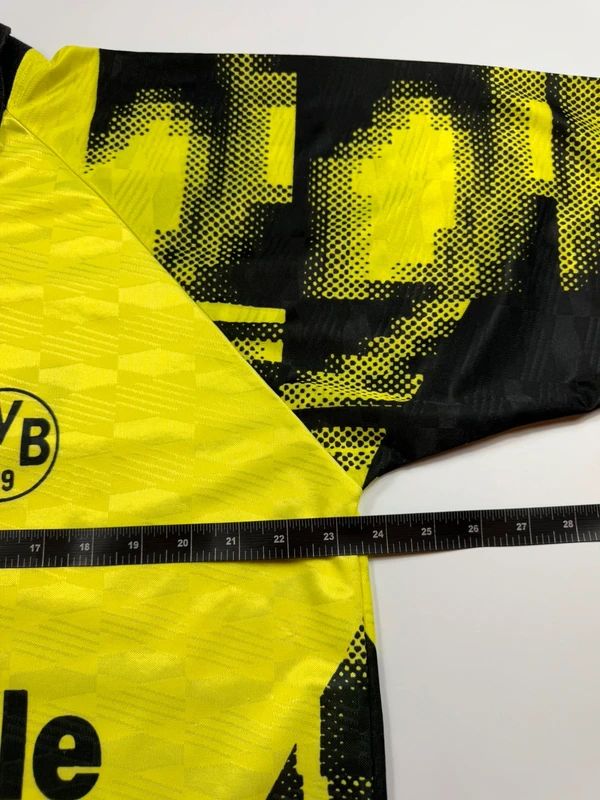 Vintage Nike Borussia Dortmund Football Shirt 1992/93 – Yellow, size XL – photo 9