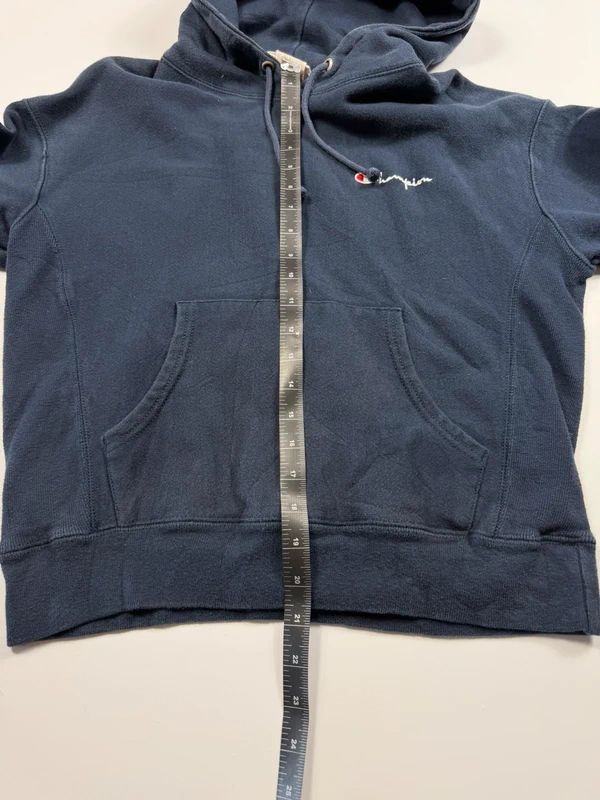 Vintage Champion Reverse Weave Hoodie – Navy, size M – photo 7