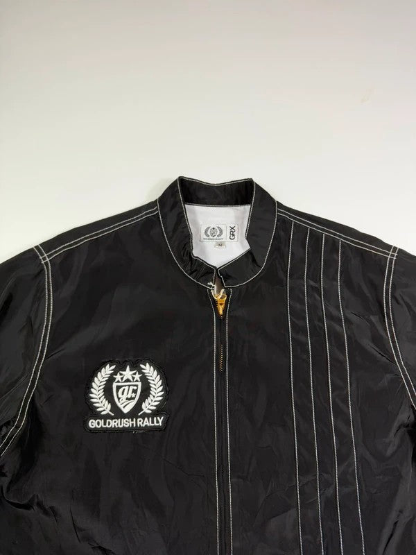 Vintage Gold Rush Rally Motorsport Tour Jacket – Black, size M – photo 3