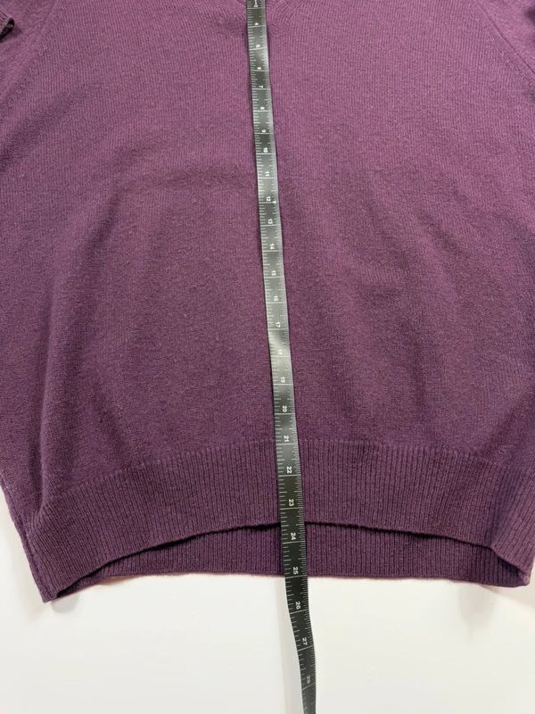 Vintage Pendleton V-Neck Sweater – Purple, size XL – photo 7