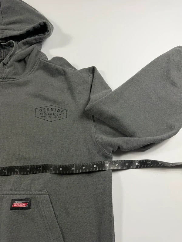 Vintage Dickies Workwear Grey Hoodie – Grey, size M – photo 6