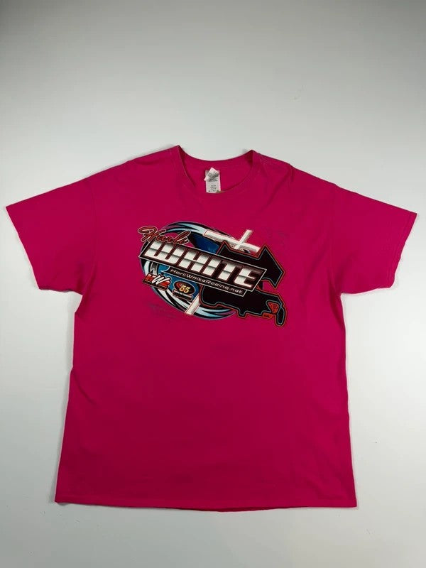 Vintage Gildan Graphic T-shirt – Pink, size XL
