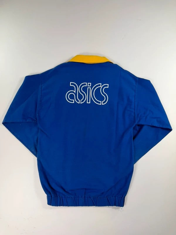 Vintage Asics Leeds United Drill Top – Blue, size S – photo 2