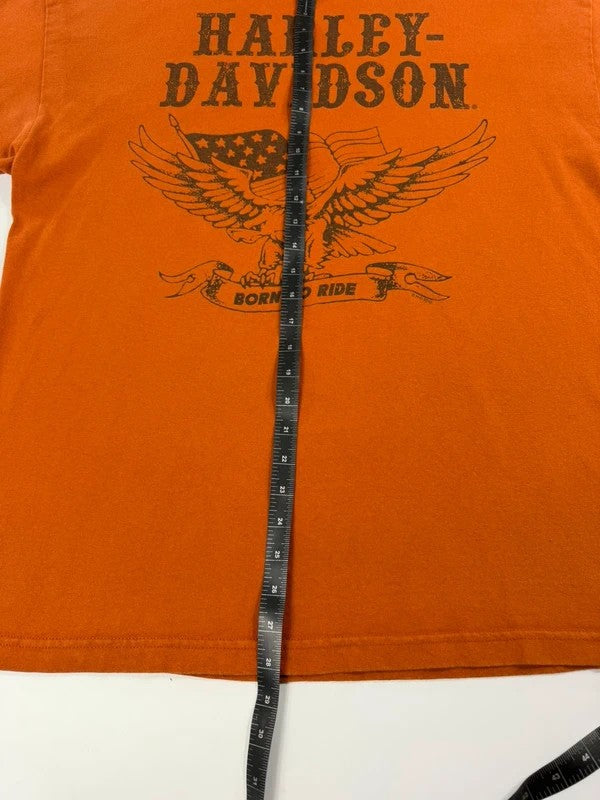 Vintage Harley Davidson Fargo T-Shirt – Orange, size XL – photo 8