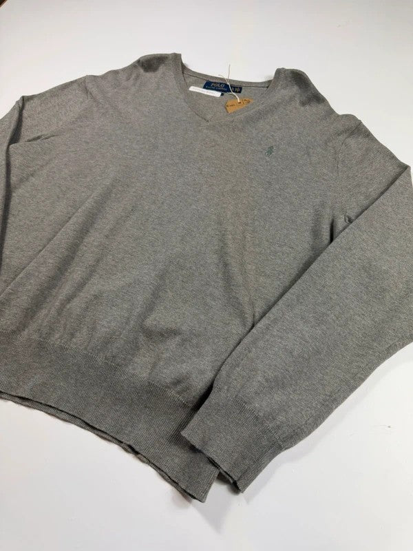 Vintage Polo Ralph Lauren Jumper – Grey, size XL – photo 3