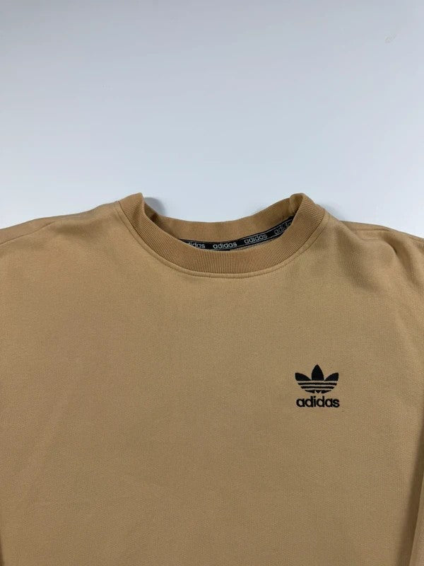 Vintage Adidas 90s Sweatshirt – Beige, size XL – photo 5