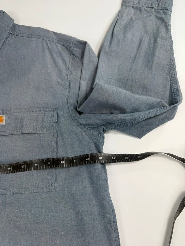 Vintage Carhartt Workwear Shirt – Blue, size L – photo 7