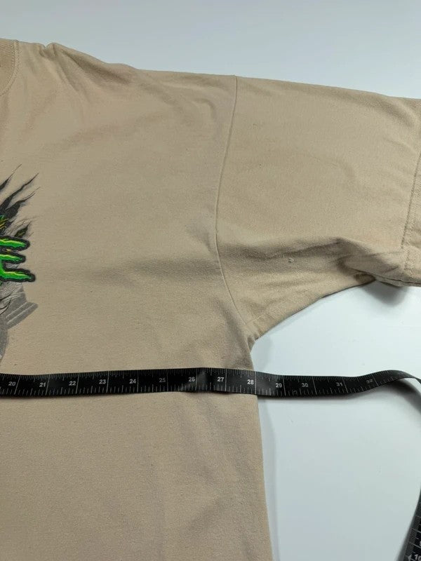 Vintage Gildan Nascar Graphic Print T-Shirt – Beige, size 2XL – photo 7