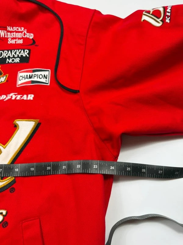 Vintage Chase Authentics Drivers Line Racing Jacket – Red, size M – photo 7