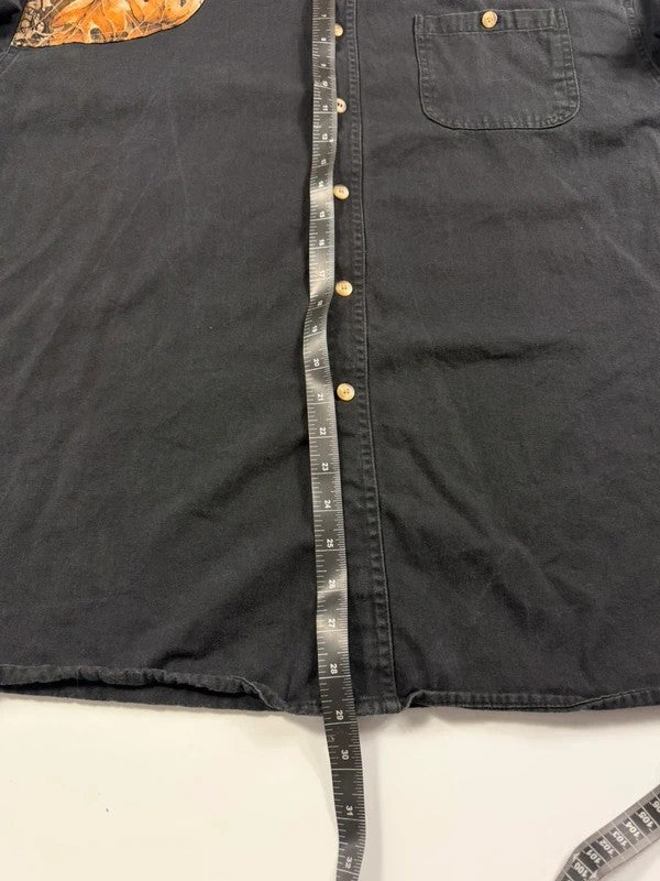 Vintage Rebark Camo Shirt – Black, size XL – photo 7