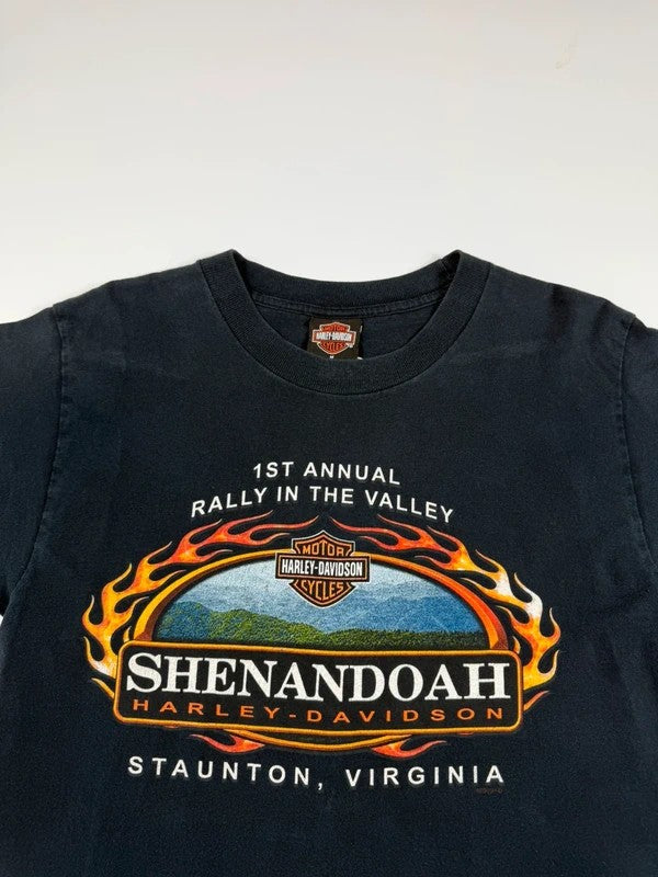 Vintage Harley Davidson T-shirt – Navy, size M – photo 3