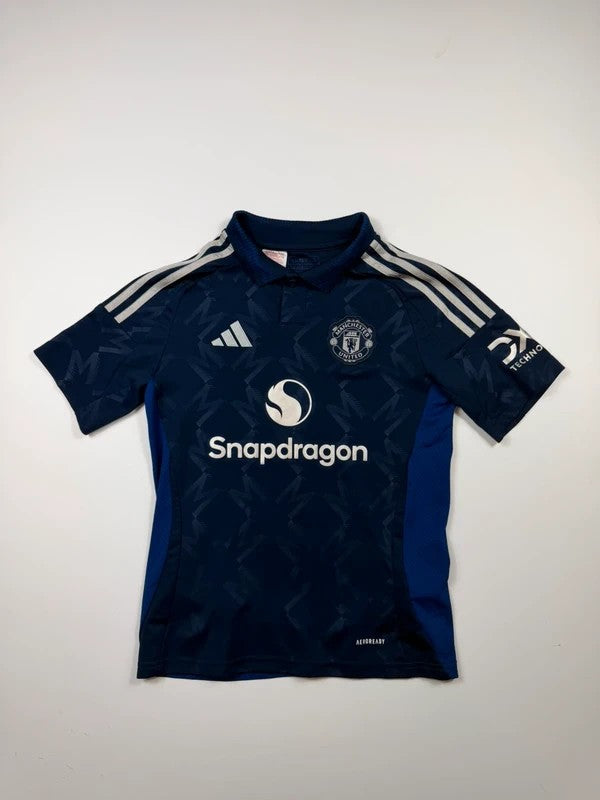 Vintage Adidas Manchester United Football Shirth 2024/25 Youth – Navy, size M – photo 1
