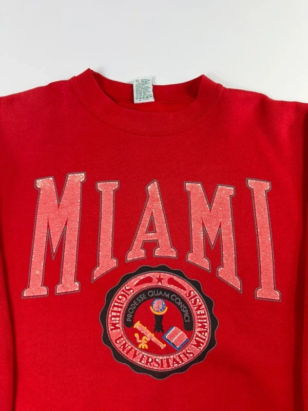 Vintage Galt Sand Miami Sweatshirt – Red, size L – photo 3