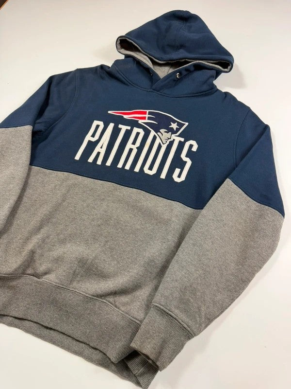 Vintage NFL New England Patriots Hoodie – Grey, size S – photo 3