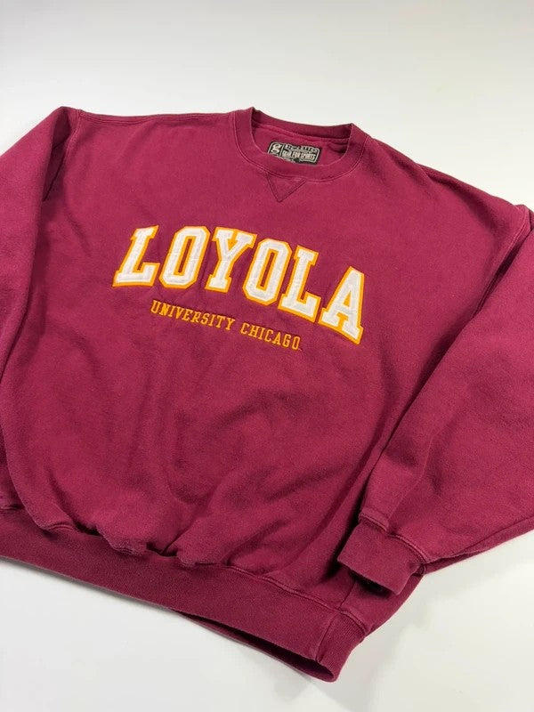 Vintage Gear For Sports University Sweatshirt – Burgundy, size XL – photo 3