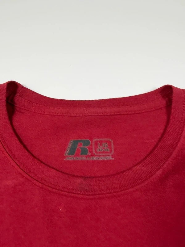 Vintage Russell Athletics University T-shirt – Burgundy, size L – photo 5