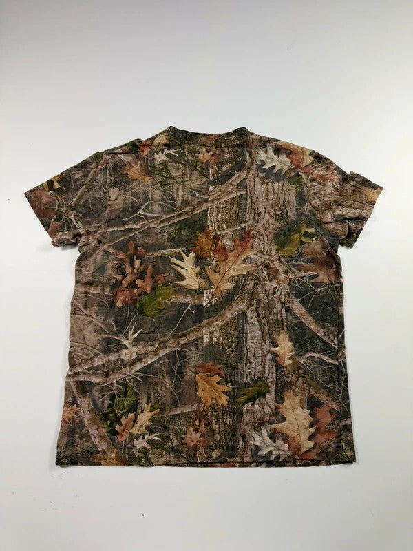 Vintage Nascar Realtree Racing T-Shirt – Khaki, size L – photo 2