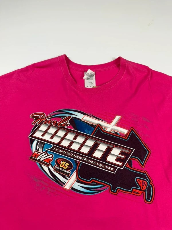 Vintage Gildan Graphic T-shirt – Pink, size XL – photo 4