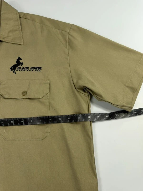 Vintage Dickies Short Sleeve Shirt – Beige, size L – photo 6