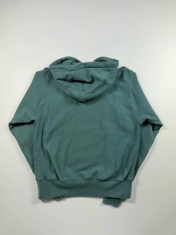 Vintage Champion Reverse Weave Hoodie – Turquoise, size S – photo 2