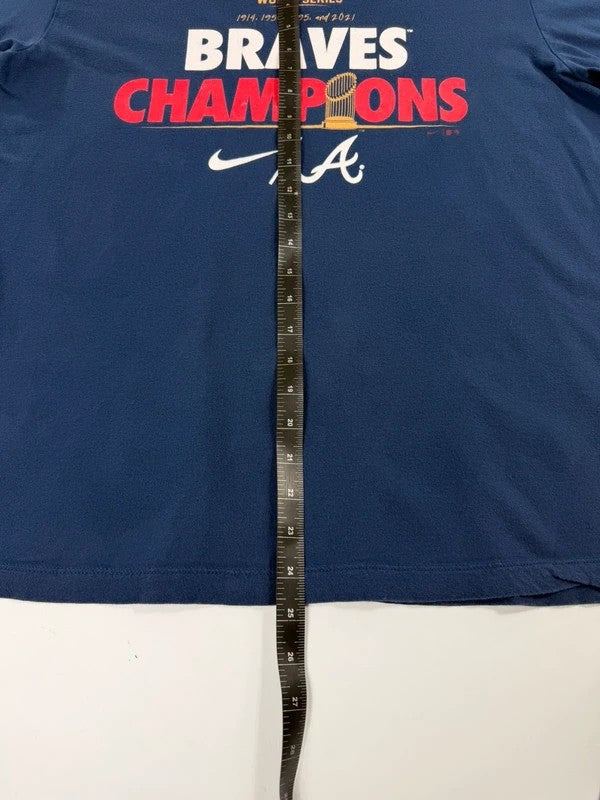 Vintage Nike Atlanta Braves T-Shirt – Navy, size L – photo 7