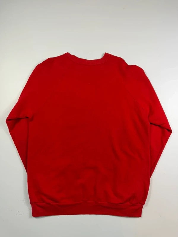 Vintage Jerzees Timberwolf Sweatshirt – Red, size L – photo 2