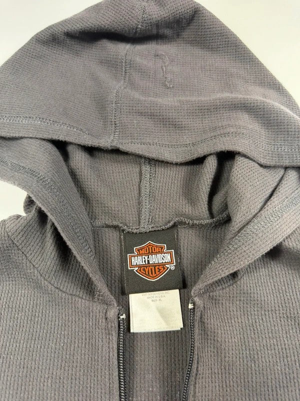 Vintage Harley Davidson Thin Sweatshirt – Grey, size M – photo 5