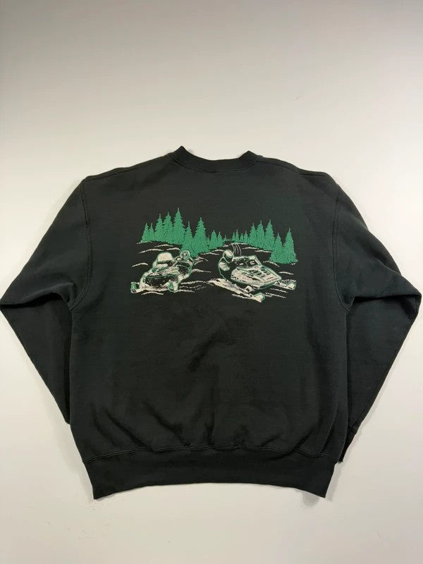 Vintage FOTL 90s USA Sweatshirt – Black, size XL – photo 2