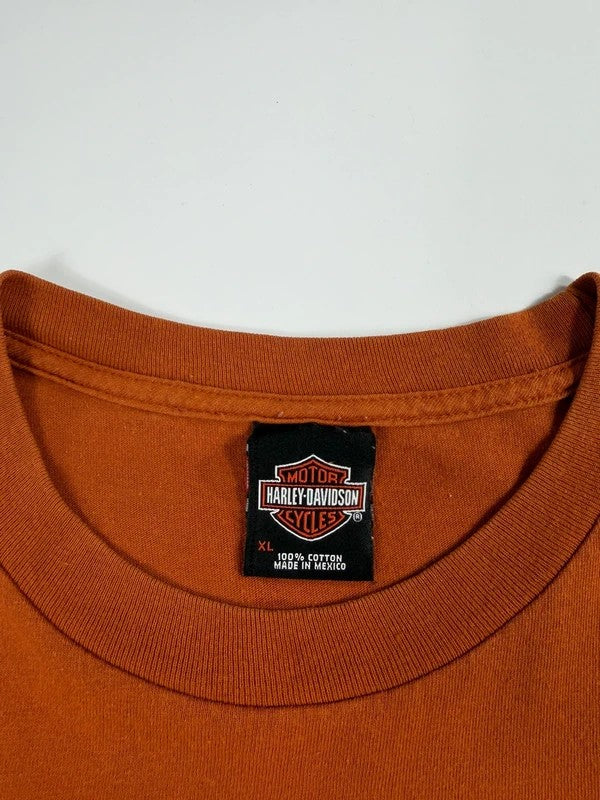 Vintage Harley Davidson Fargo T-Shirt – Orange, size XL – photo 5
