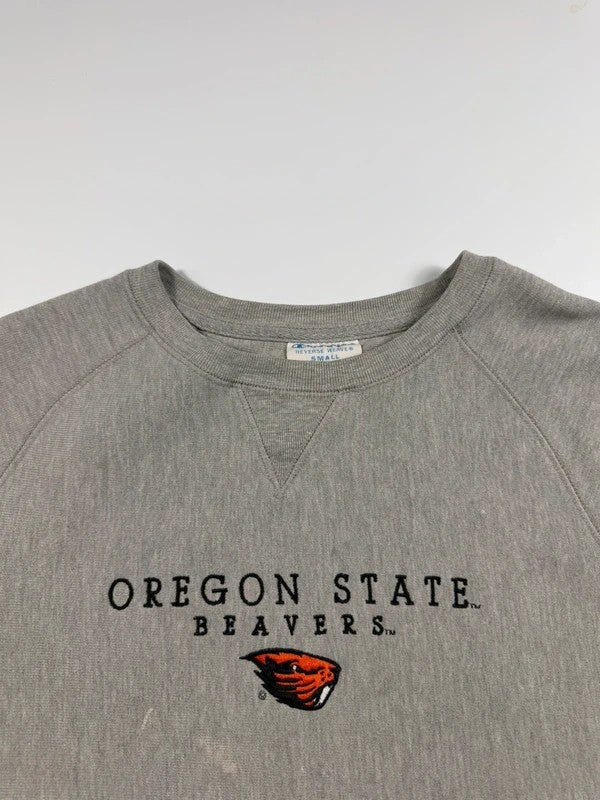 Vintage Champion Reverse Weave Swestshirt – Grey, size S – photo 4