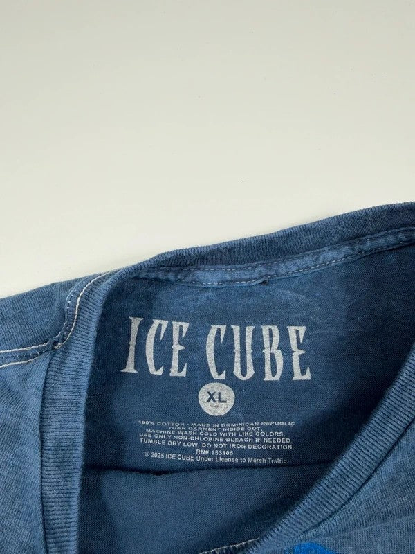 Vintage Ice Cube Rap T-shirt – Blue, size XL – photo 5
