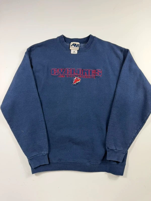 Vintage Iowa University Sweatshirt – Navy, size L – photo 1