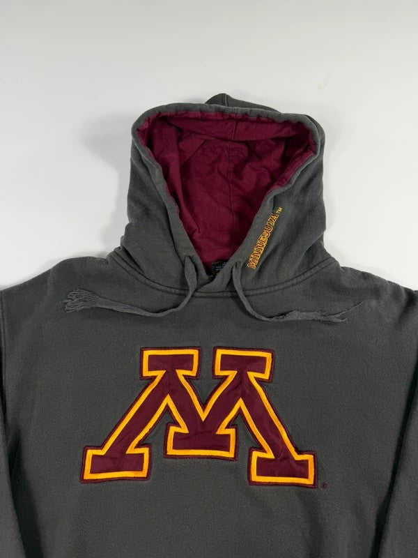 Vintage Colosseum Athletics Minnesota Hoodie – Grey, size S – photo 3