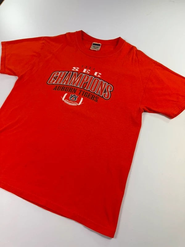 Vintage Red Oak Auburn T-Shirt – Orange, size L – photo 4