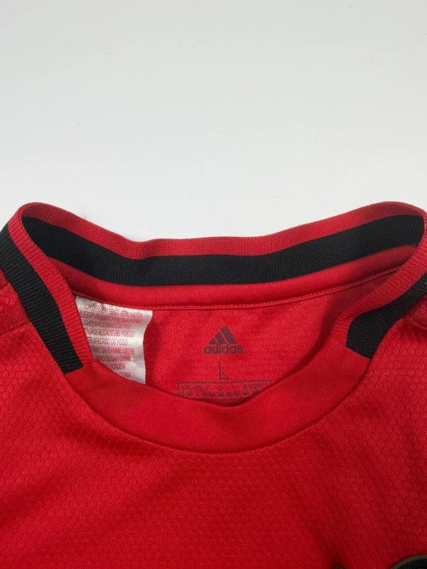 Vintage Adidas Manchester United Football Shirth 2019/20 Youth – Red, size L – photo 5