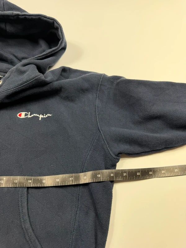Vintage Champion Reverse Weave Hoodie – Navy, size M – photo 6