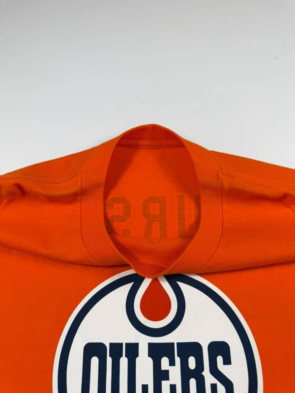 Vintage Reebok NHL Oilers T-Shirt – Orange, size XL – photo 5