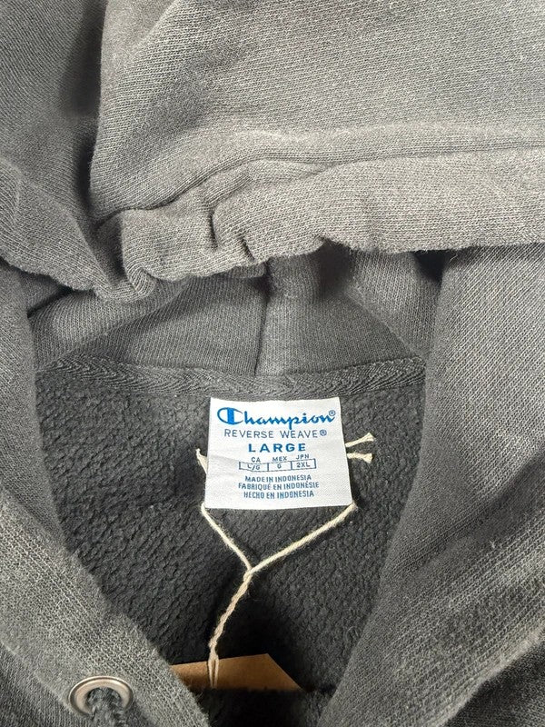 Vintage Champion Men's Hoodie – Black, size L – photo 5