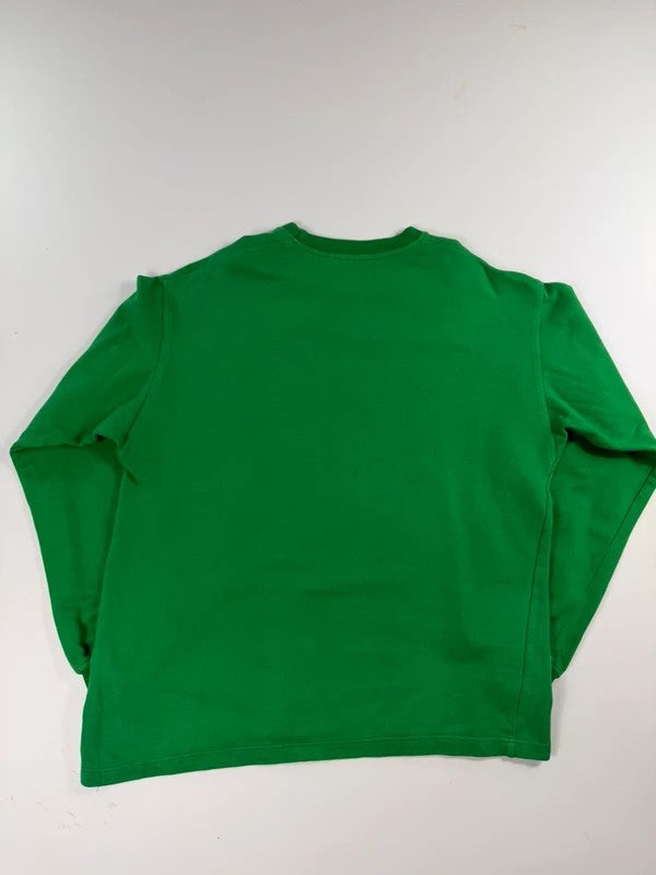 Vintage Adidas Print Sweatshirt – Green, size M – photo 2