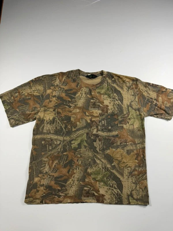 Vintage Liberty Camo T-Shirt – Khaki, size 2XL – photo 1