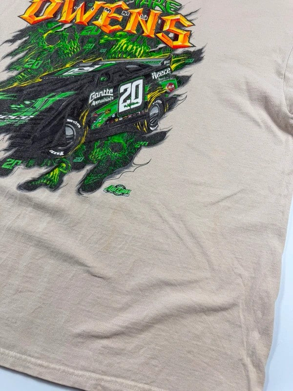 Vintage Gildan Nascar Graphic Print T-Shirt – Beige, size 2XL – photo 6