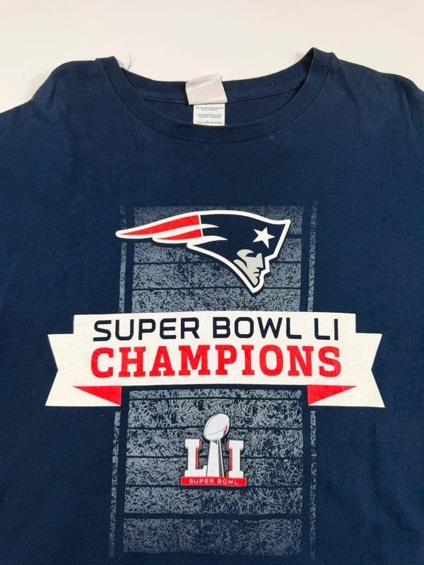 Vintage Majestic New England Patriots T-shirt – Navy, size XL – photo 4