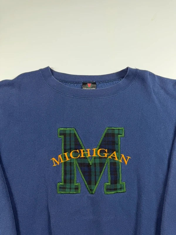 Vintage Varsity USA Sweatshirt – Navy, size L – photo 3