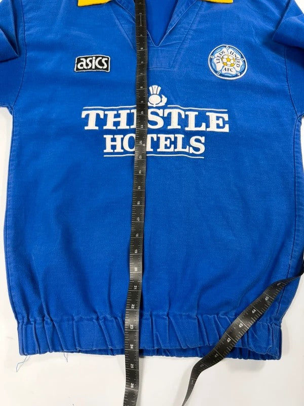 Vintage Asics Leeds United Drill Top – Blue, size S – photo 8