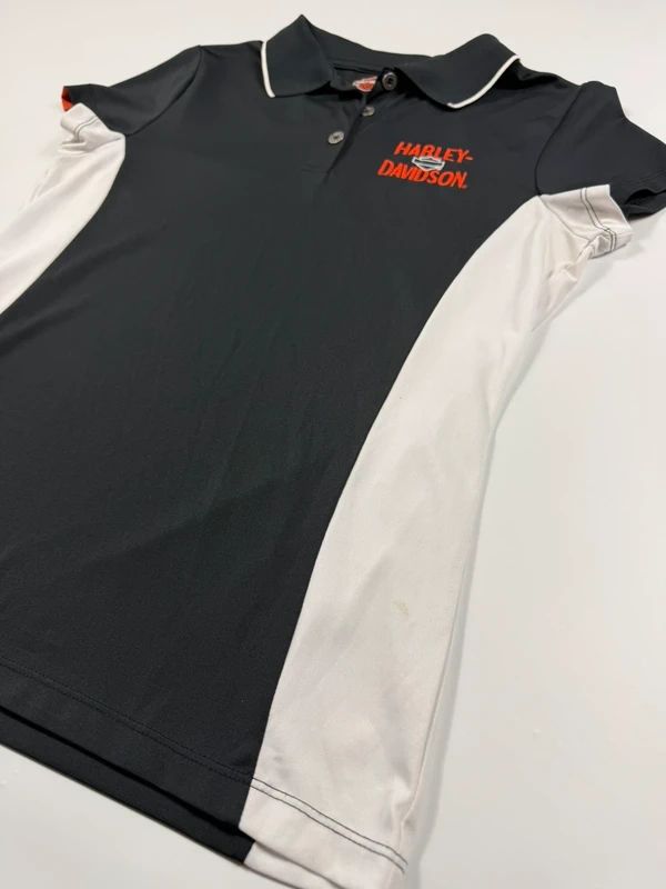 Vintage Harley Davidson Polo Shirt – Black, size M – photo 4