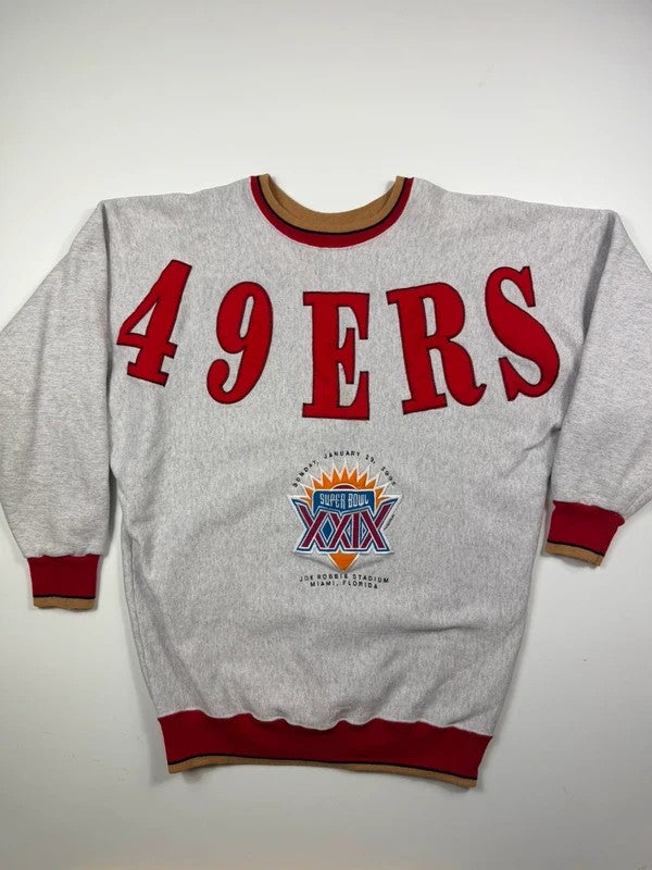 Vintage Legends Athletic 49ers Sweatshirt – Grey, size XL – photo 1
