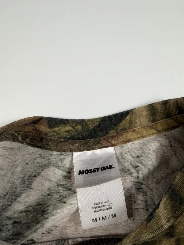 Vintage Mossy Oak T-Shirt – Khaki, size M – photo 5