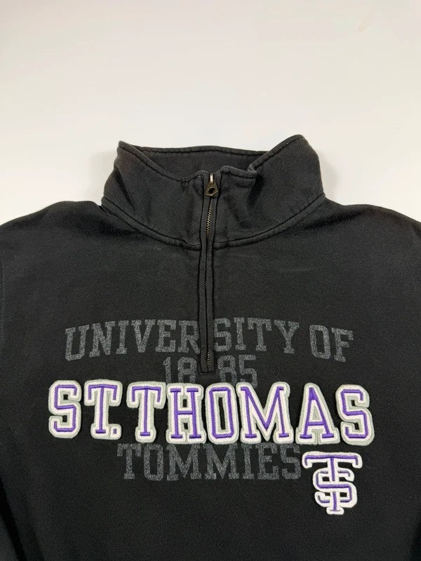 Vintage Jan Sport College Sports Sweatshirt – Black, size S – photo 3