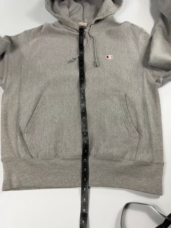 Vintage Champion Reverse Weave Hoodie – Grey, size S – photo 7