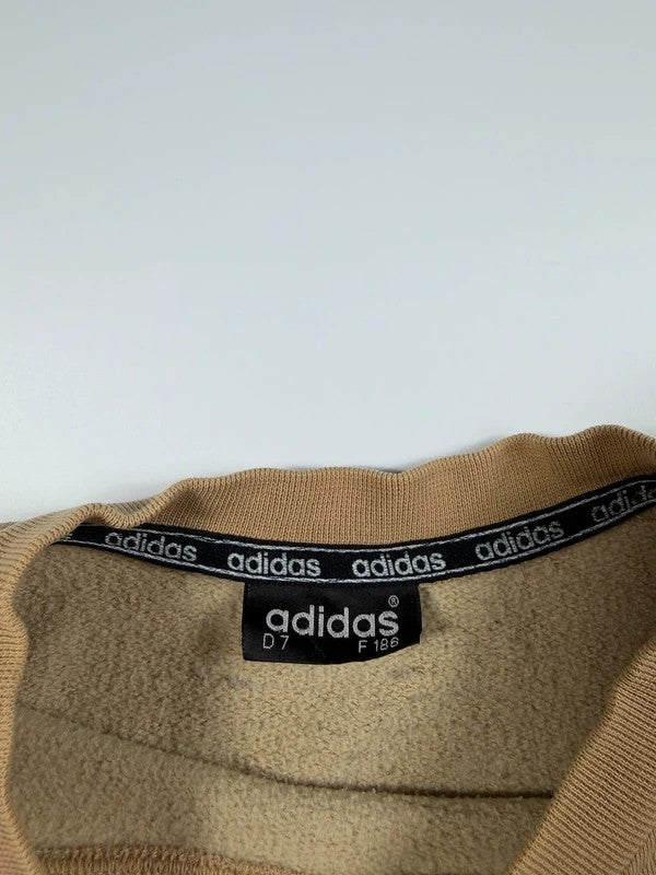 Vintage Adidas 90s Sweatshirt – Beige, size XL – photo 3